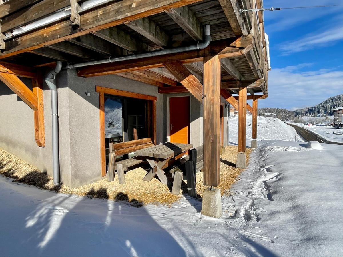 Gite Avec Terrasse Et Belle Vue - Chaletnelda Com Lamoura Exterior photo