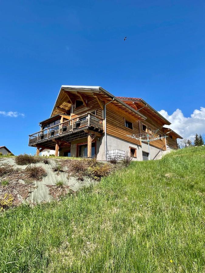 Gite Avec Terrasse Et Belle Vue - Chaletnelda Com Lamoura Exterior photo