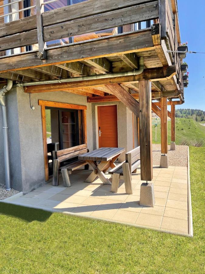 Gite Avec Terrasse Et Belle Vue - Chaletnelda Com Lamoura Exterior photo