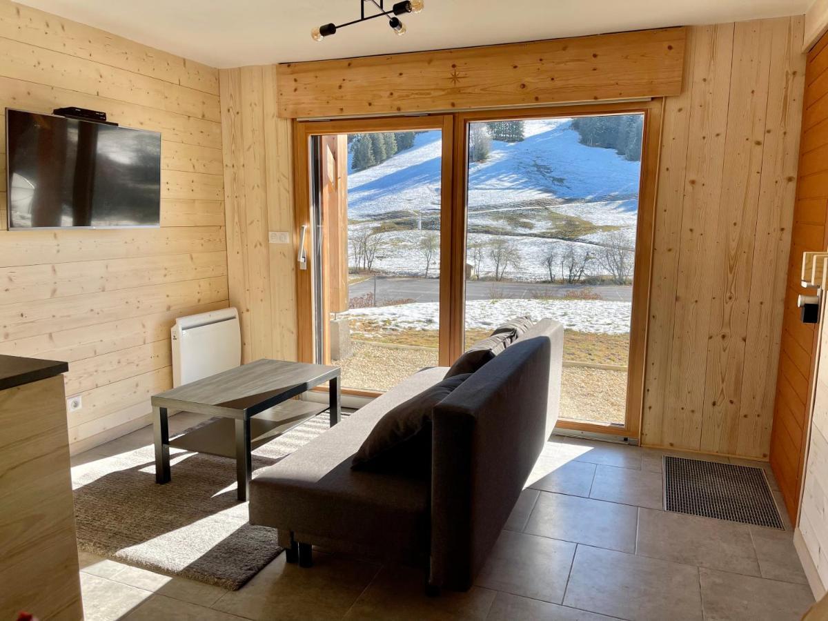 Gite Avec Terrasse Et Belle Vue - Chaletnelda Com Lamoura Exterior photo