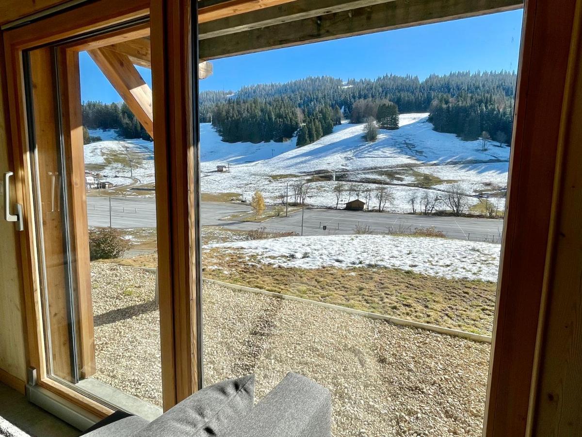 Gite Avec Terrasse Et Belle Vue - Chaletnelda Com Lamoura Exterior photo